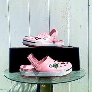 ‘Crocs’ Pink Crocband ll Clog - 8